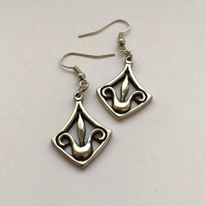 Tulipános Fülbevaló (újdonság) - Meska.hu