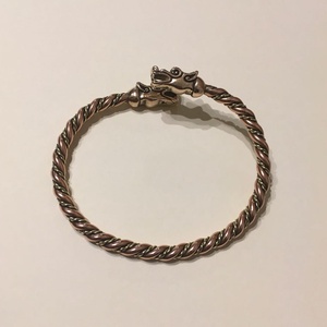 Viking Sárkányfejes karkötő - ékszer - karkötő - karperec - Meska.hu
