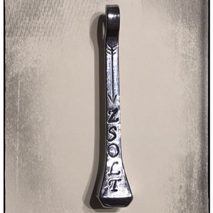 Patkószeg (névre szóló) amulett - ékszer - nyaklánc - monogram & névnyaklánc - Meska.hu