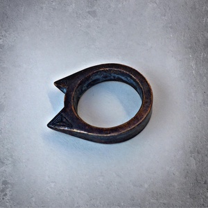 Önvédelmi (defender) gyűrű - ékszer - gyűrű - figurális gyűrű - Meska.hu