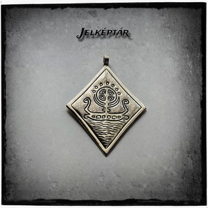 Napbárka - északi sámán amulett - ékszer - nyaklánc - medál - Meska.hu