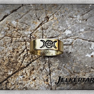 Hármas Istennő (GODDESS) gyűrű - egyedi darab - Meska.hu