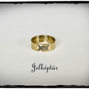 Hármas Istennő (GODDESS) gyűrű - egyedi darab, Ékszer, Gyűrű, Kerek gyűrű, Fémmegmunkálás, Ötvös, MESKA