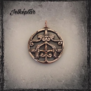 Táltos Életfa bronz medál - Meska.hu