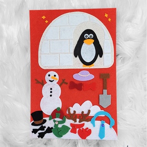 Hóember és pingvin - matatólap - játék & sport - Meska.hu