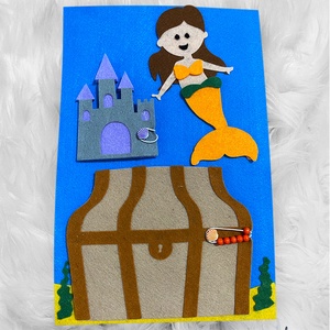 A kis hableány - matatólap - játék & sport - Meska.hu