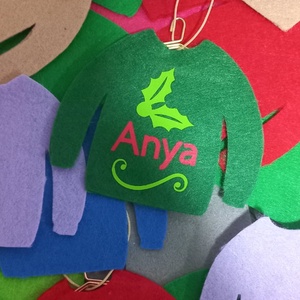 Karácsonyi függődísz - karácsony - karácsonyi lakásdekoráció - karácsonyfadíszek - Meska.hu