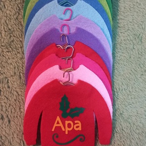 Karácsonyi függődísz - karácsony - karácsonyi lakásdekoráció - karácsonyfadíszek - Meska.hu