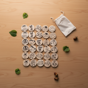 Memória játék - ház körül I., Játék & Sport, Készségfejlesztő és Logikai játék, Memória játékok, Famegmunkálás, MESKA