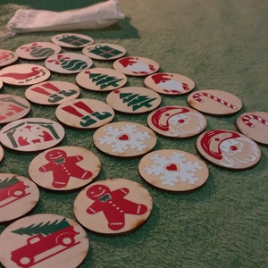 Memória játék - karácsony - játék & sport - készségfejlesztő és logikai játék - memória játékok - Meska.hu