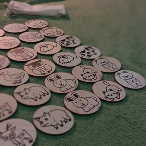 Memória játék - házi és erdei állatok, Játék & Sport, Készségfejlesztő és Logikai játék, Memória játékok, Famegmunkálás, MESKA