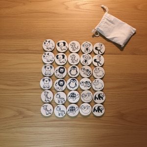 Memória játék - egzotikus állatok, Játék & Sport, Készségfejlesztő és Logikai játék, Memória játékok, Famegmunkálás, MESKA