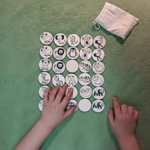 Memória játék - egzotikus állatok - játék & sport - készségfejlesztő és logikai játék - memória játékok - Meska.hu