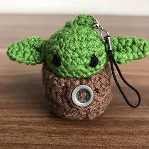 Star Wars Baby yoda kulcstartó - Meska.hu