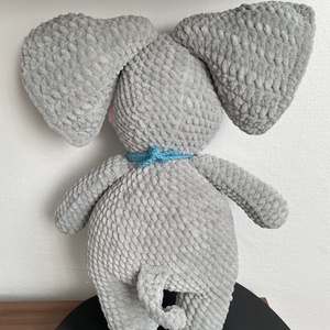 Plüss elefánt - játék & sport - plüssállat & játékfigura - elefánt - Meska.hu