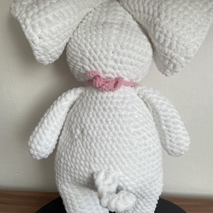 Plüss elefánt Fehér - játék & sport - plüssállat & játékfigura - elefánt - Meska.hu