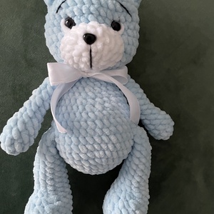 Horgolt plüss medve - játék & sport - plüssállat & játékfigura - maci - Meska.hu