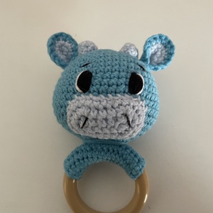 Kézzel horgolt boci csörgő, Baba - mama, Baba játékok, Csörgő, Horgolás, MESKA