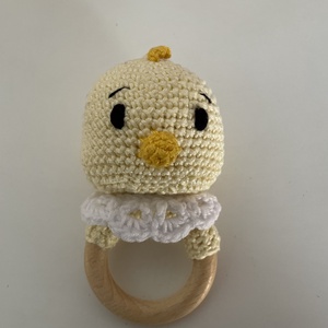 Kézzel horgolt csörgő - baba - mama - baba játékok - csörgő - Meska.hu