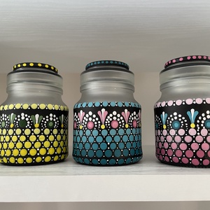 Kézzel festett üvegek - Meska.hu