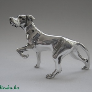 Tömör, 925  ezüst magyar vizsla szobor -  - Meska.hu