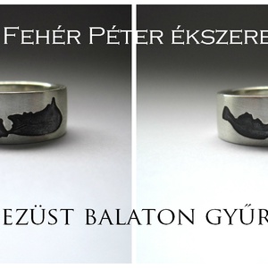 Balaton gyűrű ezüstből - ékszer - gyűrű - Meska.hu