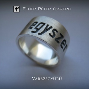 Varázs gyűrű. Elmúlik gyűrű - ékszer - gyűrű - statement gyűrű - Meska.hu
