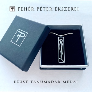 Tanúmadár medál - ékszer - nyaklánc - medál - Meska.hu