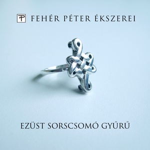 Végtelen csomó, tibeti sorscsomó gyűrű - Meska.hu