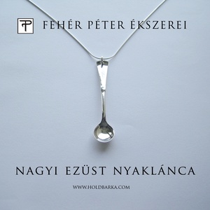 Nagyi ezüst nyaklánca, Ékszer, Nyaklánc, Medál, Ékszerkészítés, Ötvös, MESKA