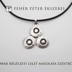 Avar kori régészeti lelet másolata 925-ös sterling ezüstből, Ékszer, Nyaklánc, Medálos nyaklánc, Ékszerkészítés, Ötvös, MESKA