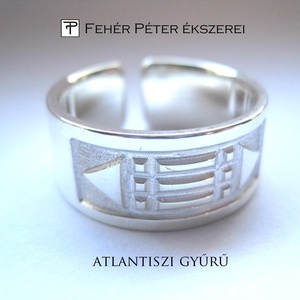 Atlantisz, atlantiszi ezüst gyűrű - Meska.hu