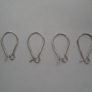 2 pár ezüst fülbevaló akasztó jelzett 925-ös 2 pár -  - Meska.hu