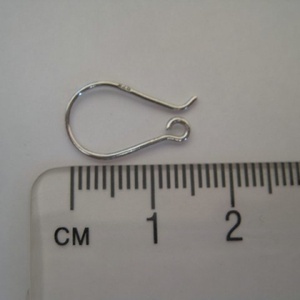 2 pár ezüst fülbevaló akasztó jelzett 925-ös 2 pár -  - Meska.hu