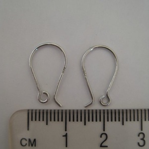 2 pár ezüst fülbevaló akasztó jelzett 925-ös 2 pár -  - Meska.hu