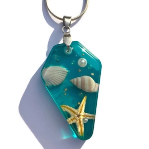 Tenger kincsei nyaklánc IV. - ékszer - nyaklánc - medálos nyaklánc - Meska.hu Tenger kincsei nyaklánc IV. - ékszer - nyaklánc - medálos nyaklánc - Meska.hu