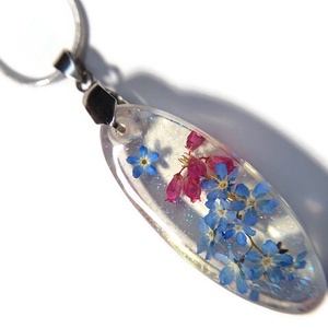 Valódi nefelejcses nyaklánc XVI. - ékszer - nyaklánc - medálos nyaklánc - Meska.hu