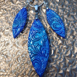 Kék-zöld színátmenetes szett - ékszer - ékszerszett - Meska.hu Kék-zöld színátmenetes szett - ékszer - ékszerszett - Meska.hu