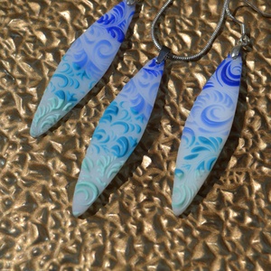 Színátmenetes polymer clay ékszerszett - ékszer - ékszerszett - Meska.hu