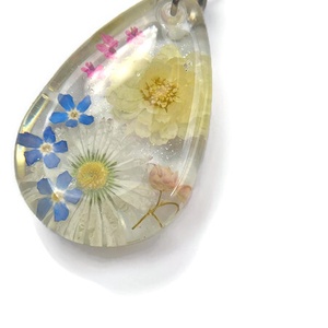 Valódi sokvirágos nyaklánc II. - ékszer - nyaklánc - medálos nyaklánc - Meska.hu