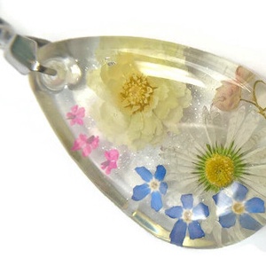 Valódi sokvirágos nyaklánc II. - ékszer - nyaklánc - medálos nyaklánc - Meska.hu