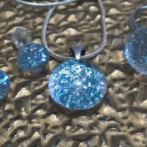 Olvasztott üvegékszer szett - ékszer - fülbevaló - pötty fülbevaló - Meska.hu Olvasztott üvegékszer szett - ékszer - fülbevaló - pötty fülbevaló - Meska.hu