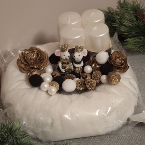 DIY - Fekete-fehér-arany advent a királyi párral - Most olcsóbb, DIY (Csináld magad), Egységcsomag, Mindenmás, MESKA