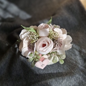 Boglárkás kis asztaldísz  - otthon & életmód - dekoráció - asztal és polc dekoráció - asztaldísz - Meska.hu