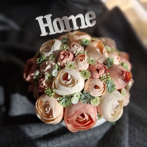 Boglárkás asztaldísz , Otthon & Életmód, Virágdekoráció, Virágdíszek, Asztali virágdísz, , MESKA