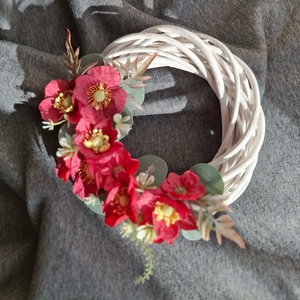 Pipacsos ajtódísz  - otthon & életmód - dekoráció - ajtó- és ablak dekoráció - ajtódísz & kopogtató - Meska.hu