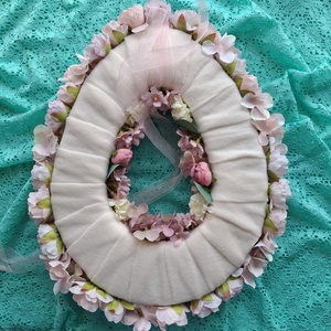 Tojás alakú ajtódísz  - otthon & életmód - dekoráció - ajtó- és ablak dekoráció - ajtódísz & kopogtató - Meska.hu