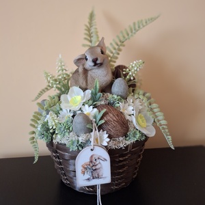 Cukinyuszis asztaldísz , Otthon & Életmód, Dekoráció, Asztal és polc dekoráció, Asztaldísz, Mindenmás, MESKA