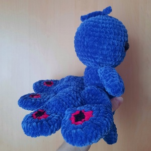 Horgolt Duusu páva kwami figura  - játék & sport - plüssállat & játékfigura - madár - Meska.hu