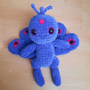 Horgolt Duusu páva kwami figura  - játék & sport - plüssállat & játékfigura - madár - Meska.hu